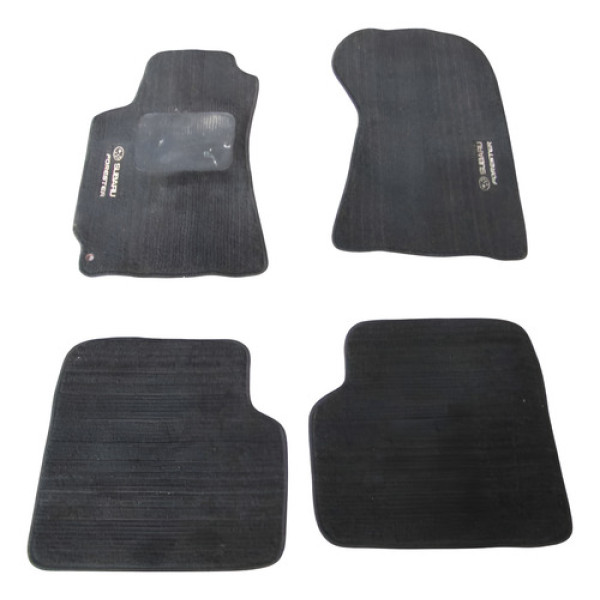 Jogo Tapetes Originais Subaru Forester 2005 2006 2007 2008 Preto