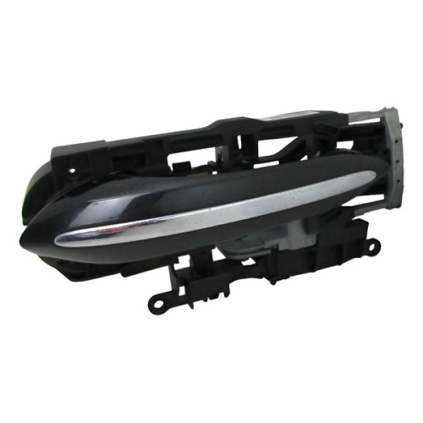 Maçaneta Externa Porta Traseira Direita Bmw 750i 2009 A 2014 Preto Traseira