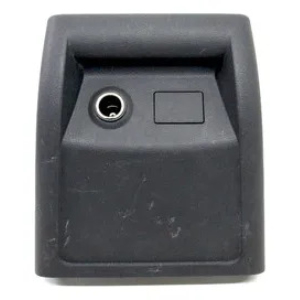 Acabamento Traseiro Console Tomada Santa Fé 2011 2012 Cinza-escuro