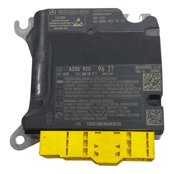 Módulo De Controle Mercedes Glc43 2019 Código: A2059009627