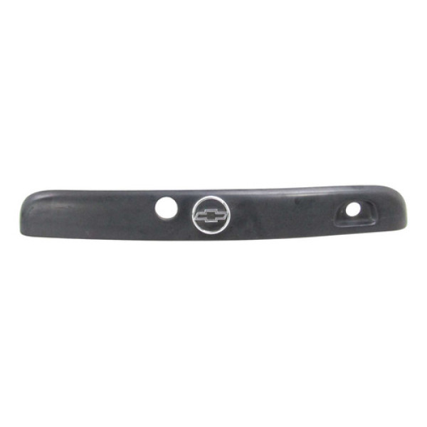 Moldura Friso Tampa Traseira C/ Luz De Placa Gm Corsa Wagon Preto