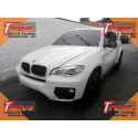 Acabamento Esquerdo Do Console Bmw X6 2013 / 2014 Couro Bege Bege