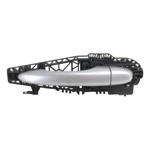 Maçaneta Externa Traseira Esquerda Fiat Toro 2016/2025 Prata Prata Traseira