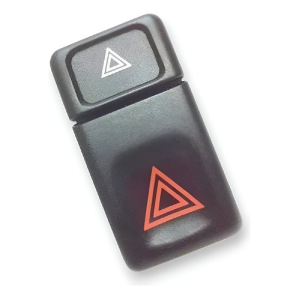 Botão Pisca Alerta Volvo 850 1994 A 1998 Original Preto