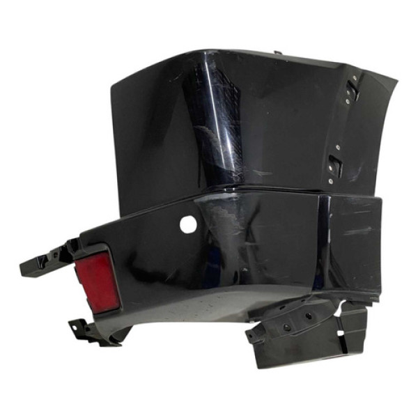 Polaina Direita Parachoque Traseiro Pajero Full 2p 2008/2020 Preto