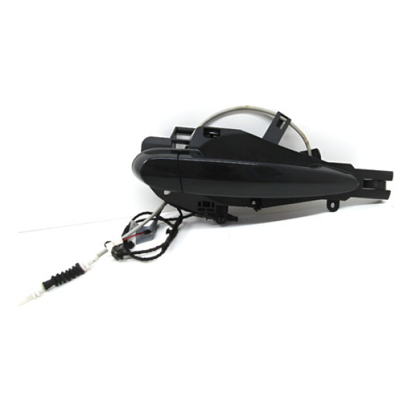 Maçaneta Externa Traseira Direita Bmw 320i 2006 A 2011 Preto