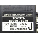 Módulo De Nivelamento De Farol Lexus Ct200h 2018  8996076040