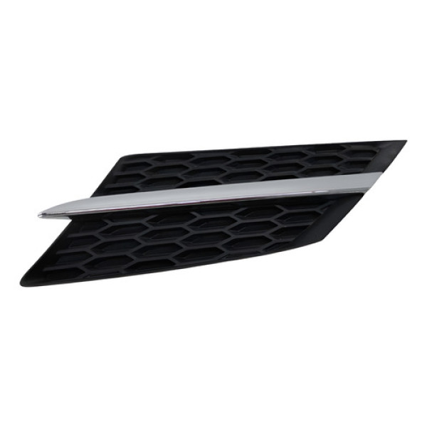 Grade Frontal Esquerda C/ Friso Cromado Rav4 2013 2014 2015 Original