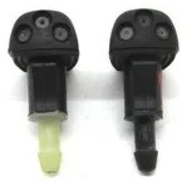 Par Burucutu Esguicho Do Capô Dianteiro Santa Fé 2008 A 2012