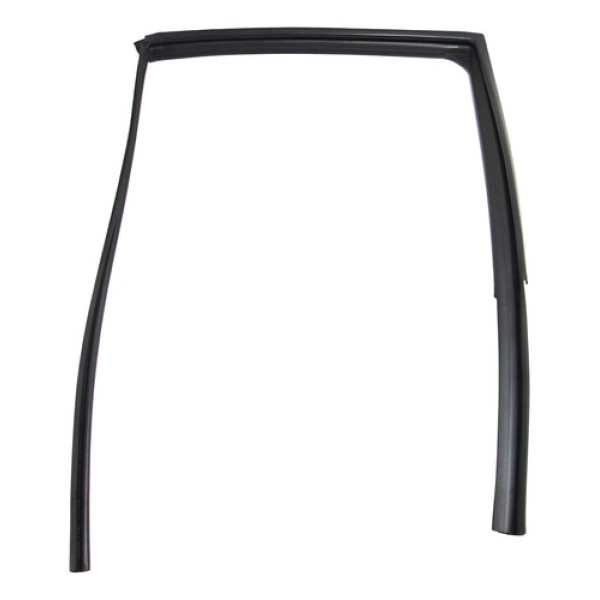 Borracha Canaleta Vidro Porta Traseira Direita Sw4 1997/2002 Preto