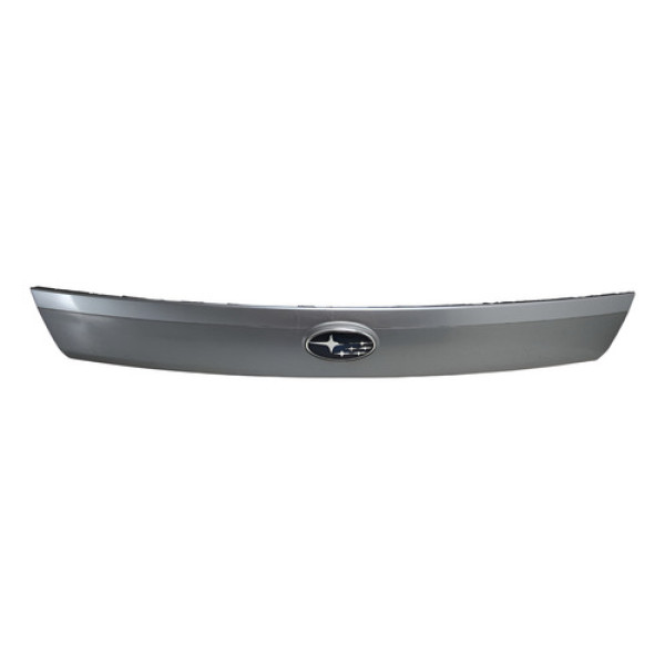Moldura Friso Luz De Placa Tampa Traseira Forester 2007 2008 Prata