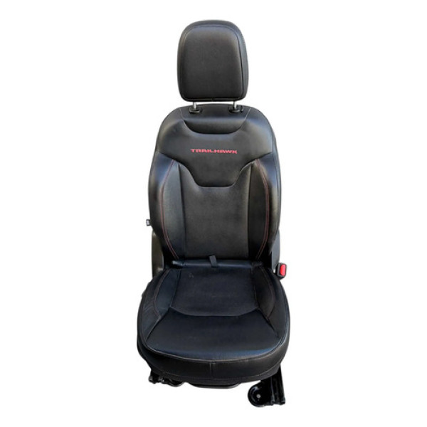 Banco Dianteiro Carona Jeep Compass Trailhawk 2021 Couro Preto