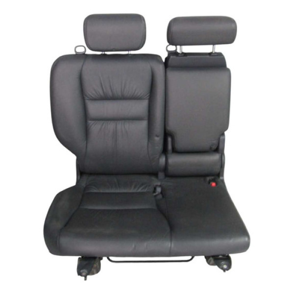 Banco Couro Traseiro Honda Crv 2016 Ou Adaptação 70 X 80 Cm Preto