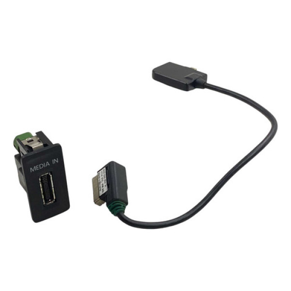 Tomada C/ Cabo Adaptador De Mídia Para iPhone Golf Tsi 2015