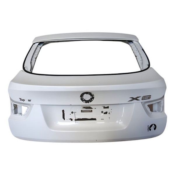 Tampa Traseira Bmw X6 2008 2009 2010 A 2014 E71 Original Branco