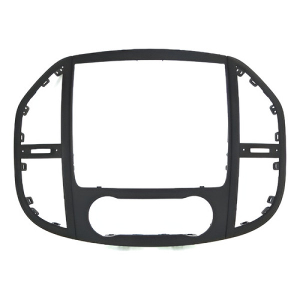 Moldura Do Rádio Painel Central Mercedes Vito 2015 2016 2017 Preto