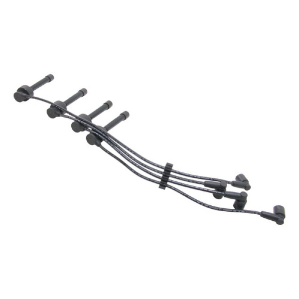 Jogo Cabos De Vela Tr4 Flex 08/15 Ngk Supressivo Seminovo Preto