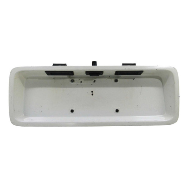 Moldura Luz De Placa Botão Tampa Traseira Gr. Cherokee 97/98 Branco