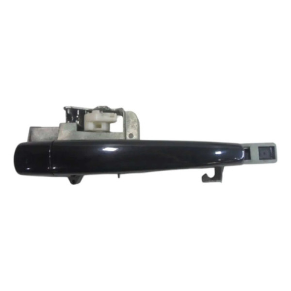 Maçaneta Externa Traseira Direita Peugeot 407 2006 2007 Preto Traseira