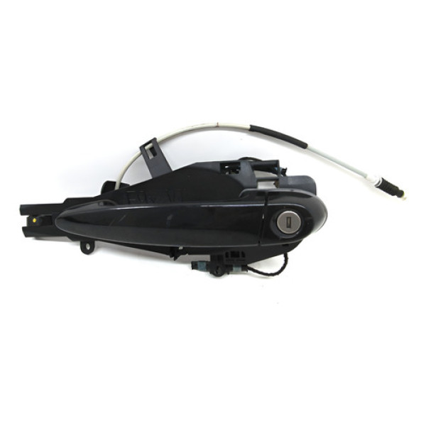 Maçaneta Externa Dianteira Esquerda Bmw 320i 2006 A 2011 Preto