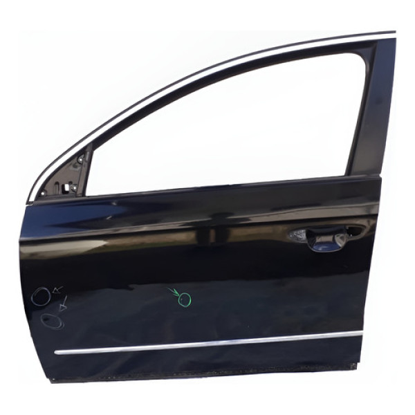 Porta Dianteira Esquerda Passat 2006 A 2010 Peq. Detalhes Dianteira Esquerdo Preto