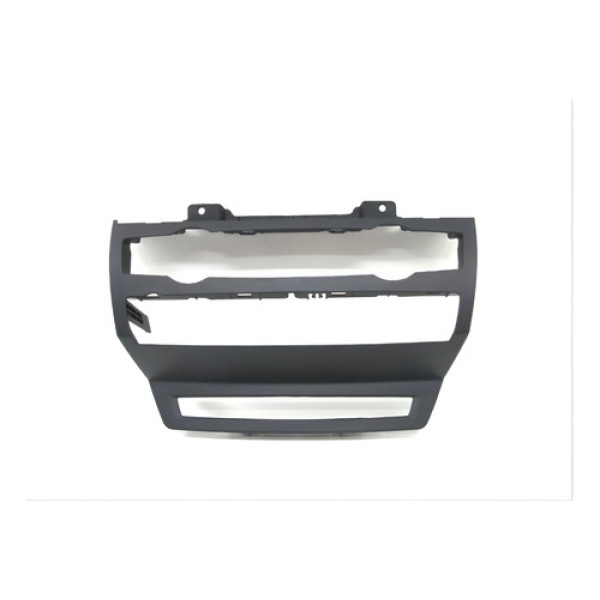 Moldura Do Rádio Painel Bmw X6 2008 A 2014 E71 7161797 Preto