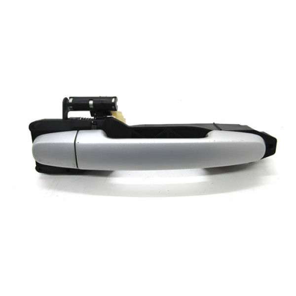 Maçaneta Porta Dianteira Direita Toyota Hilux 2006 A 2015 Prateado Dianteira