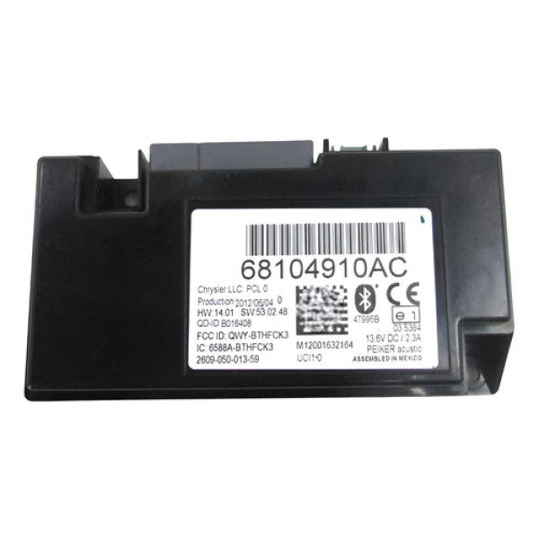 Módulo Bluetooth Grand Cherokee 2011 2012 2013 - 68104910ac