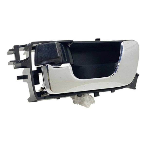 Maçaneta Interna Esquerda Pajero Full 2008 A 2020 / Cromado Preto Dianteira/traseira