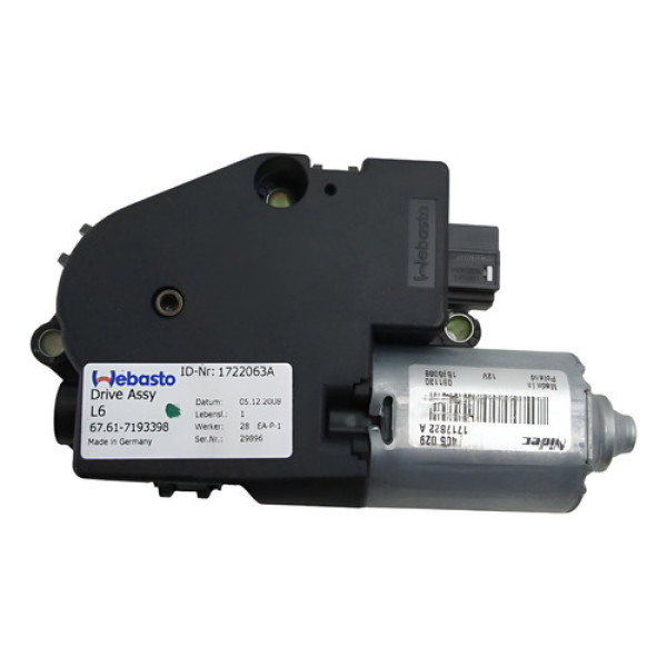 Motor Do Teto Solar Bmw 750i 2009 A 2012 Original 7193398