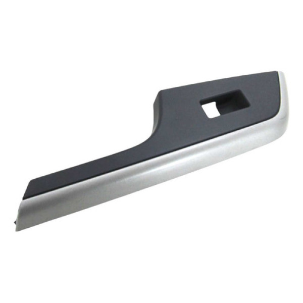 Moldura Puxador Porta Traseira Esquerda Honda Crv 2015/2016 Prata