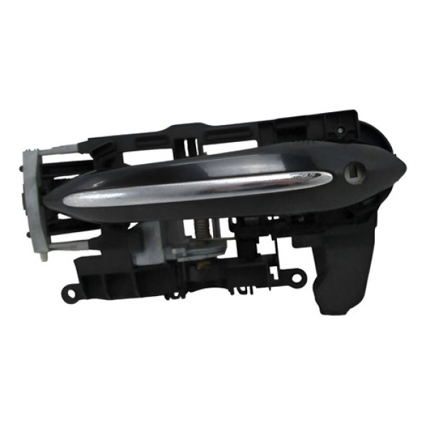 Maçaneta Externa Porta Dianteira Esquerda Bmw 750i 2009/2014 Preto Dianteira