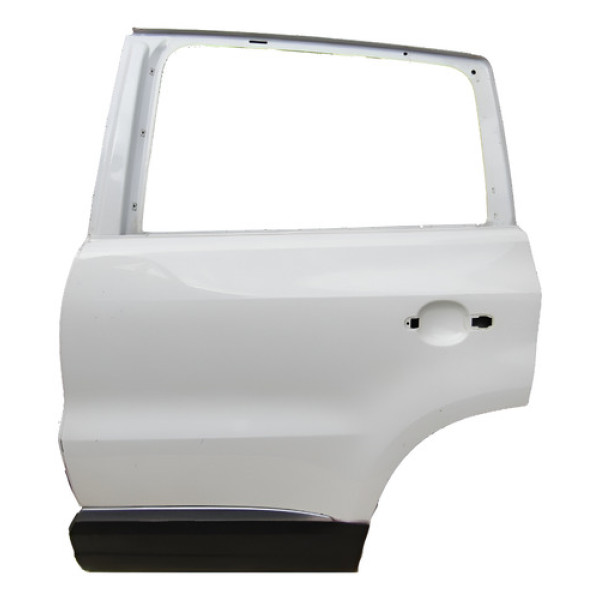 Porta Traseira Esquerda Vw Tiguan 2009 A 2016 Original Traseira Esquerda Branco