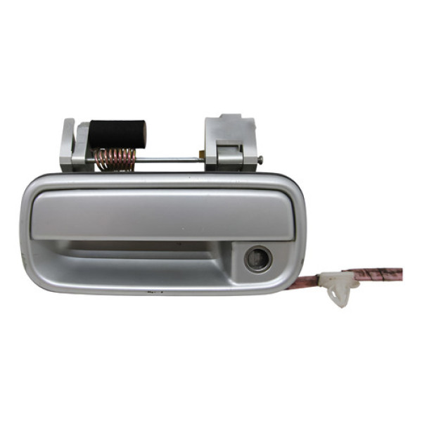 Maçaneta Dianteira Esquerda Toyota Sw4 2001 2002 C/ Sensor Prata Dianteira