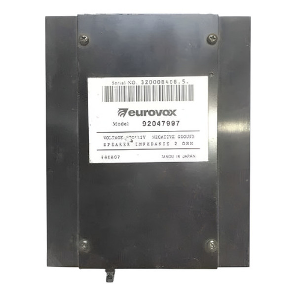 Módulo Amplificador Do Som Omega Australiano 92047997 Preto