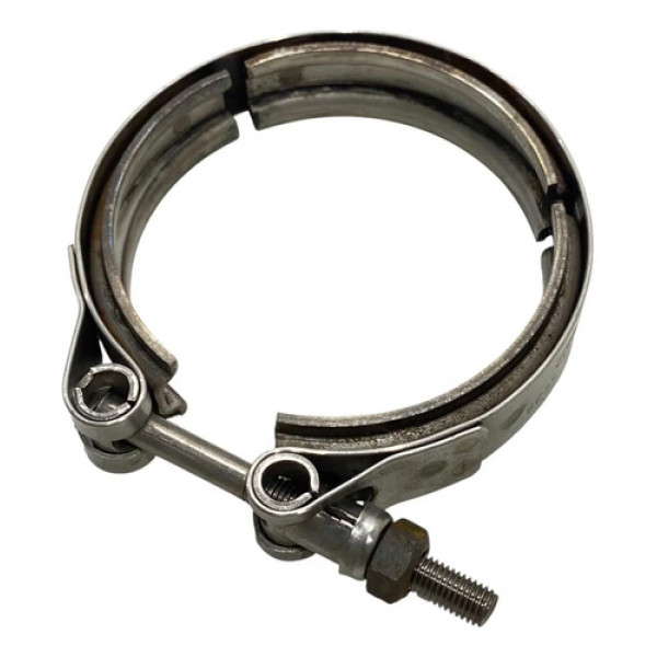 Abraçadeira Do Escape Turbina F250 3.9 Cummins 07/11 Origin. Prata