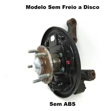 Montante Cubo Roda Tras. Esquerda Tucson 2006 A 2010 S/abs