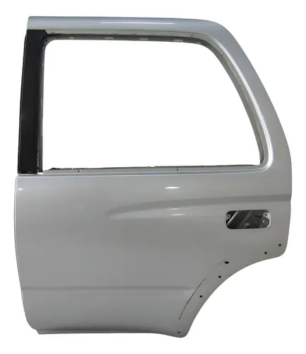 Porta Traseira Esquerda Toyota Sw4 2000 2001 2002 C/ Furo Traseira Esquerdo Prata